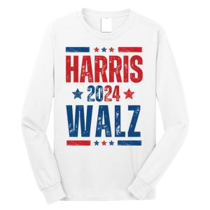 Kamala Harris 2024 Walz Long Sleeve Shirt