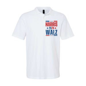 Kamala Harris 2024 Walz Softstyle Adult Sport Polo