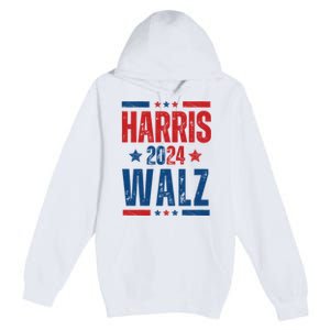 Kamala Harris 2024 Walz Premium Pullover Hoodie