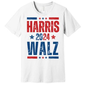 Kamala Harris 2024 Walz Premium T-Shirt