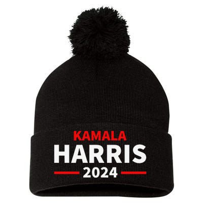 Kamala Harris 2024 Pom Pom 12in Knit Beanie