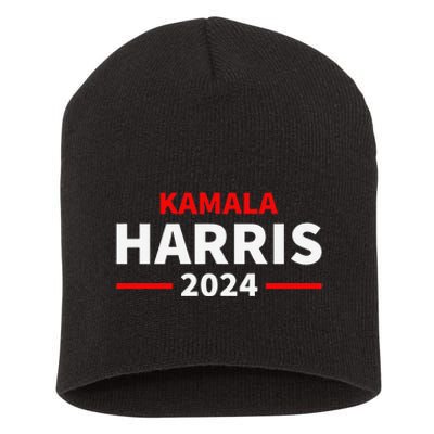 Kamala Harris 2024 Short Acrylic Beanie