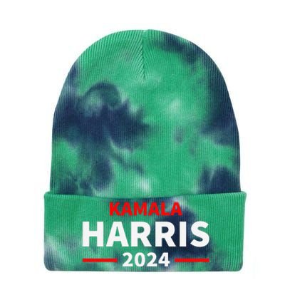 Kamala Harris 2024 Tie Dye 12in Knit Beanie