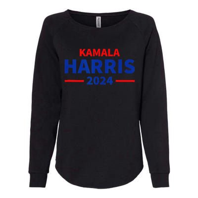 Kamala Harris 2024 Womens California Wash Sweatshirt