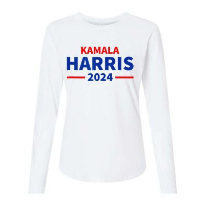 Kamala Harris 2024 Womens Cotton Relaxed Long Sleeve T-Shirt