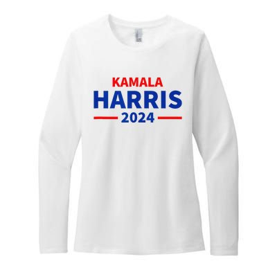 Kamala Harris 2024 Womens CVC Long Sleeve Shirt