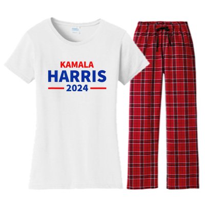 Kamala Harris 2024 Women's Flannel Pajama Set