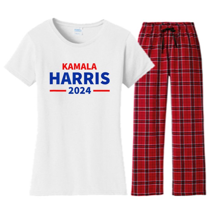 Kamala Harris 2024 Women's Flannel Pajama Set