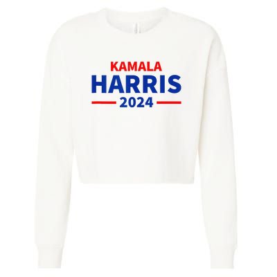 Kamala Harris 2024 Cropped Pullover Crew