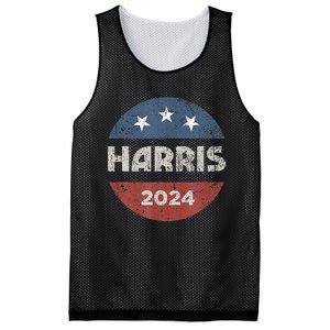 Kamala Harris 2024 For President Campaign Us Flag Mesh Reversible Basketball Jersey Tank