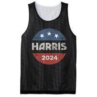 Kamala Harris 2024 For President Campaign Us Flag Mesh Reversible Basketball Jersey Tank