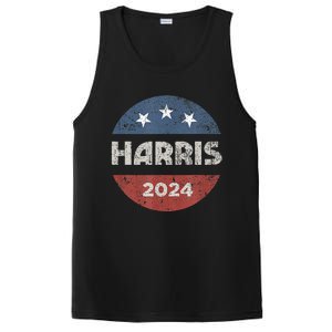 Kamala Harris 2024 For President Campaign Us Flag PosiCharge Competitor Tank