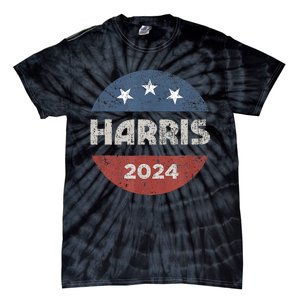 Kamala Harris 2024 For President Campaign Us Flag Tie-Dye T-Shirt