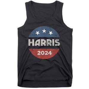 Kamala Harris 2024 For President Campaign Us Flag Tank Top