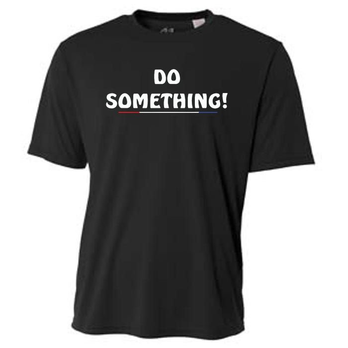 Kamala Harris 2024 Election Michelle Obama Do Something Cooling Performance Crew T-Shirt