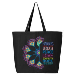 Kamala Harris 2024 Presidential Election Historic Usa 25L Jumbo Tote