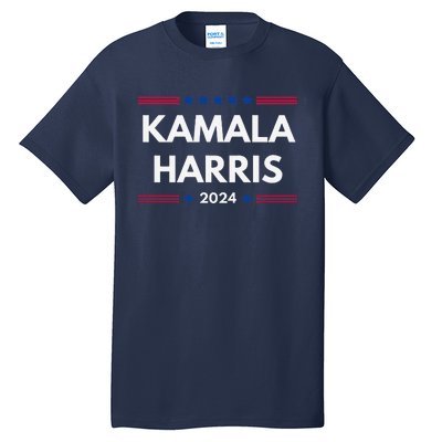 Kamala Harris 2024 For President Tall T-Shirt