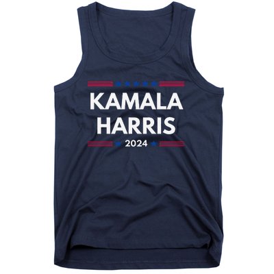 Kamala Harris 2024 For President Tank Top