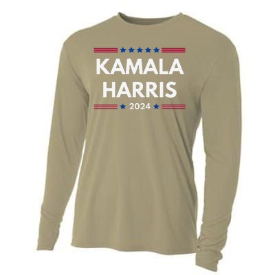 Kamala Harris 2024 For President Cooling Performance Long Sleeve Crew