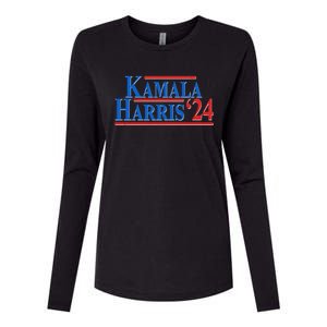 Kamala Harris 2024 Election Womens Cotton Relaxed Long Sleeve T-Shirt