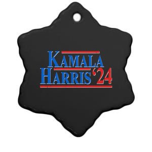 Kamala Harris 2024 Election Ceramic Star Ornament