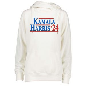 Kamala Harris 2024 Election Womens Funnel Neck Pullover Hood