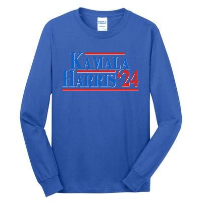 Kamala Harris 2024 Election Tall Long Sleeve T-Shirt