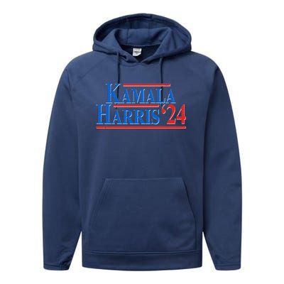 Kamala Harris 2024 Election Performance Fleece Hoodie