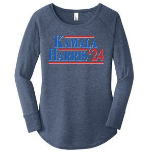 Kamala Harris 2024 Election Women's Perfect Tri Tunic Long Sleeve Shirt