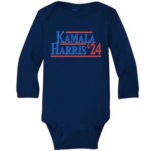 Kamala Harris 2024 Election Baby Long Sleeve Bodysuit