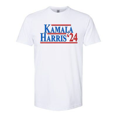 Kamala Harris 2024 Election Softstyle CVC T-Shirt