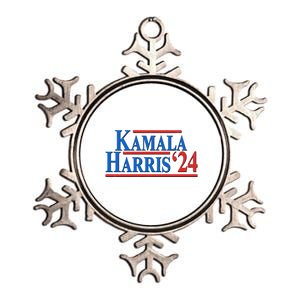 Kamala Harris 2024 Election Metallic Star Ornament