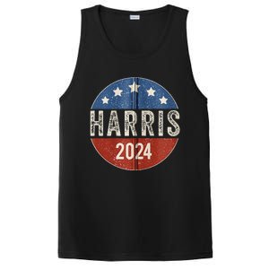 Kamala Harris 2024 For President Campaign Us Flag PosiCharge Competitor Tank