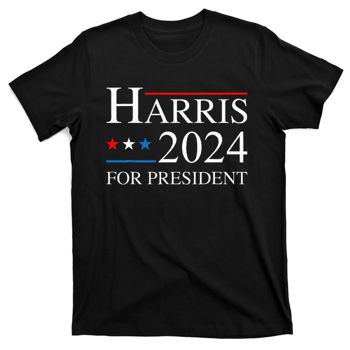 Kamala Harris 2024 For President Election Campaign T-Shirt