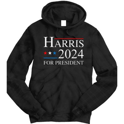 Kamala Harris 2024 For President Election Campaign Tie Dye Hoodie