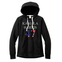 Kamala Harris 2024 For President Kamala Harris 47 Women's Fleece Hoodie