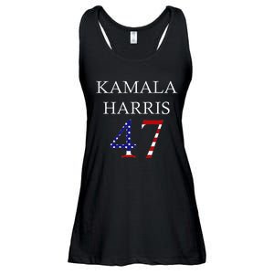 Kamala Harris 2024 For President Kamala Harris 47 Ladies Essential Flowy Tank