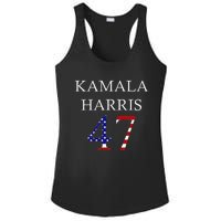 Kamala Harris 2024 For President Kamala Harris 47 Ladies PosiCharge Competitor Racerback Tank