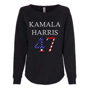 Kamala Harris 2024 For President Kamala Harris 47 Womens California Wash Sweatshirt