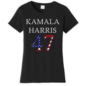 Kamala Harris 2024 For President Kamala Harris 47 Women's T-Shirt