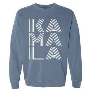 Kamala Harris 2024 Khive Biden Harris Cool Retro Streetwear Garment-Dyed Sweatshirt