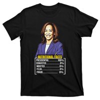 Kamala Harris 2024 For President Harris Versus Trump Facts T-Shirt