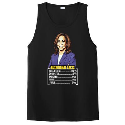 Kamala Harris 2024 For President Harris Versus Trump Facts PosiCharge Competitor Tank