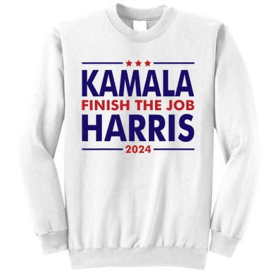 Kamala Harris 2024 LetS Finish The Job 2024 Sweatshirt