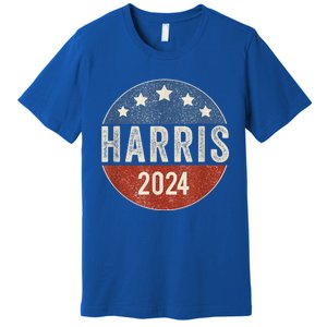 Kamala Harris 2024 For President Campaign Us Flag Premium T-Shirt