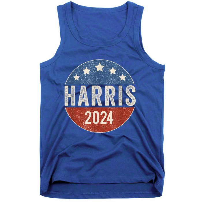 Kamala Harris 2024 For President Campaign Us Flag Tank Top