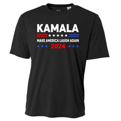 Kamala Harris 2024 Make America Laugh Agin Cooling Performance Crew T-Shirt