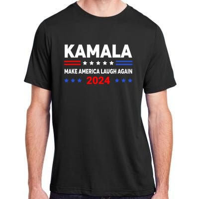 Kamala Harris 2024 Make America Laugh Agin Adult ChromaSoft Performance T-Shirt