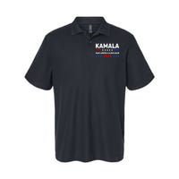 Kamala Harris 2024 Make America Laugh Agin Softstyle Adult Sport Polo