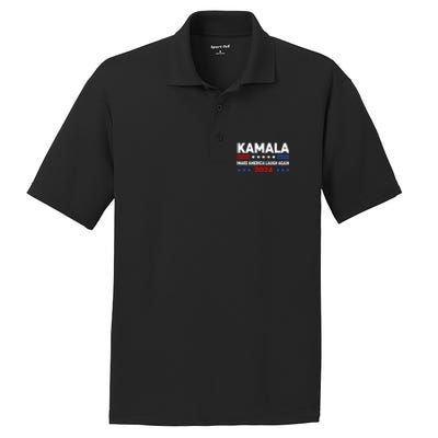 Kamala Harris 2024 Make America Laugh Agin PosiCharge RacerMesh Polo